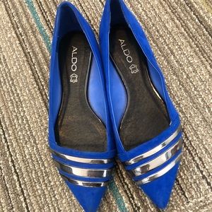 Aldo suede flats